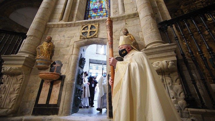 Año Santo Compostelano, apertura de la Puerta Santa