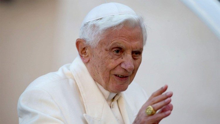 Le Pape émerite Benoît XVI. 