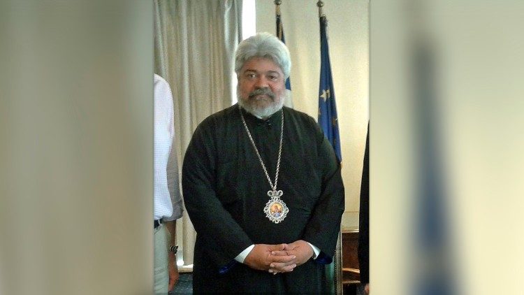 Il metropolita ortodosso d'Italia Polykarpos Stavropoulos
