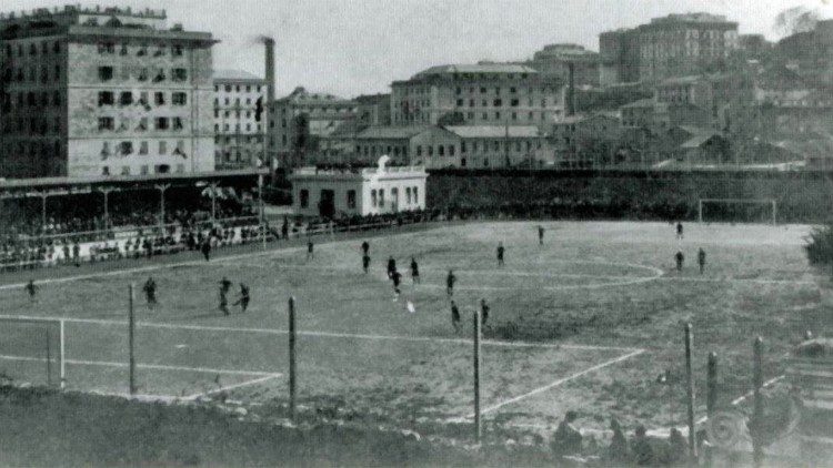 Lo stadio Marassi nel 1911
