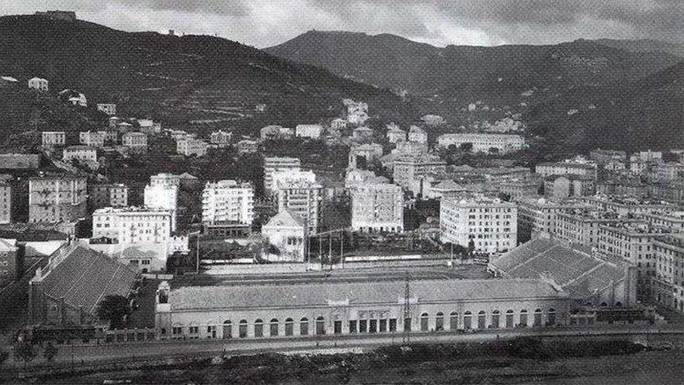 Stadio Marassi: una veduta risalente agli anni Venti