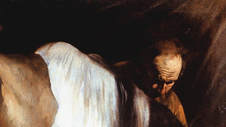 Детайл от картината "Обръщането на свети Павел"