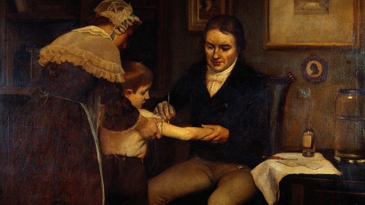 Edward Jenner (1749-1823), l'inventeur de la "vaccine".