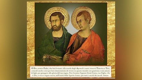 Литургические чтения: 26 ЯНВАРЯ. Свв. Тимофей и Тит, епископы