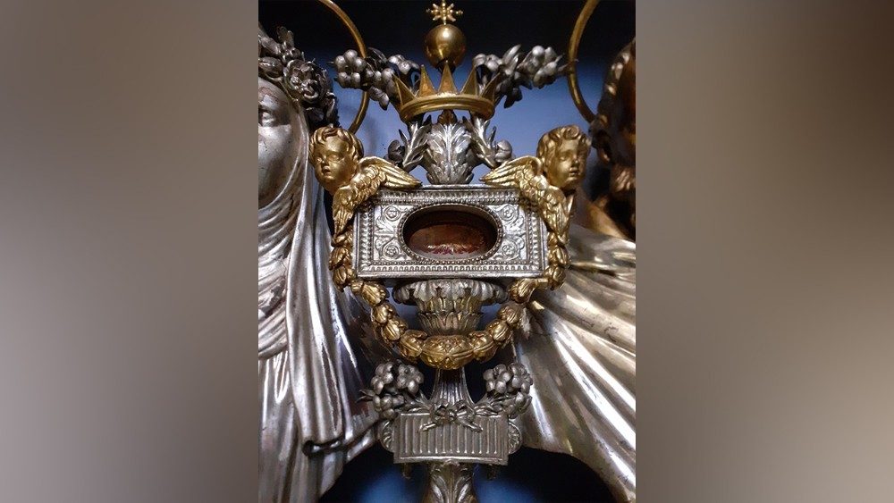 La reliquia del dito di San Tommaso