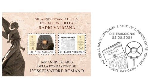 Vatikan: Sonderbriefmarke zum Radio-Jubiläum ab sofort erhältlich