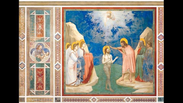 Pintura de Giotto Scrovegni.