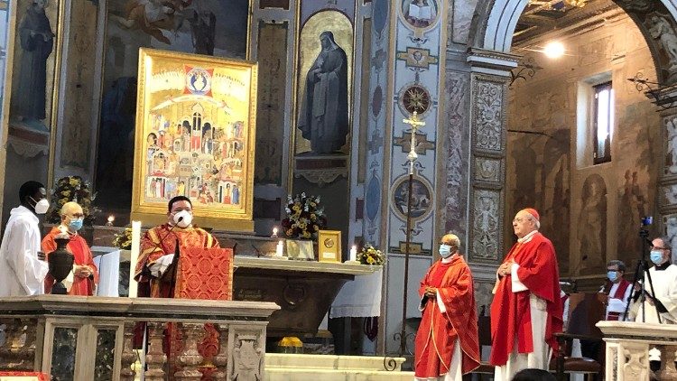Литургия за блажените български мъченици в Рим