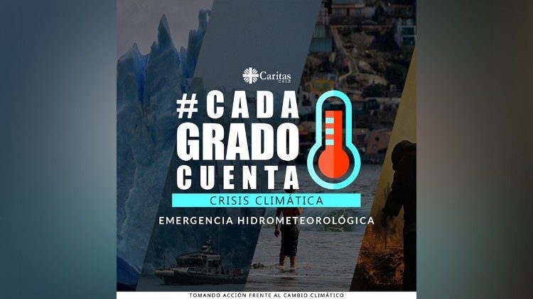 #CadaGradoCuenta: Campaña de Cáritas Chile frente al cambio climático