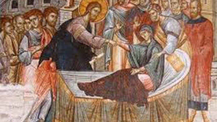 Vangelo V domenica B - Gesù guarisce la suocera di Pietro  