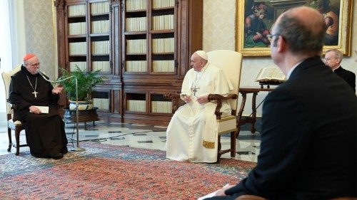 Påven uppskattar svenskanknutet interreligiöst nätverk: Endast en möteskultur kan skapa fred