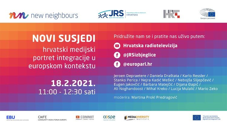 Najava konferencije "Novi susjedi - hrvatski medijski portret integracije u europskom kontekstu"