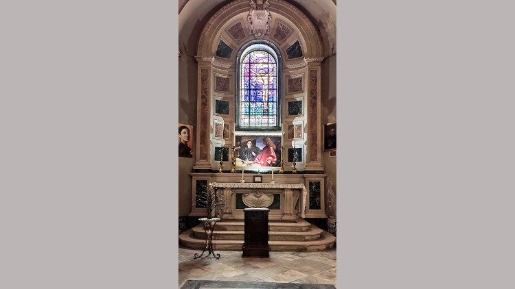 Altare dedicato a santa Gemma Galgani  (foto MMM)