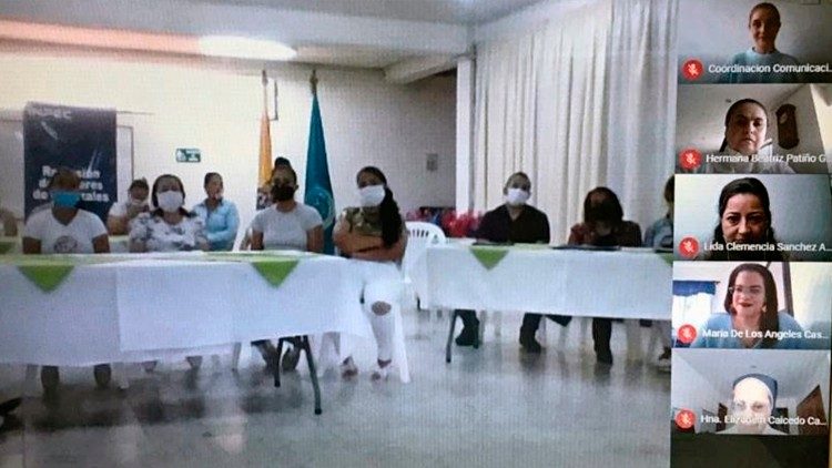 Mujeres presidiarias participantes del proyecto de formación integral.