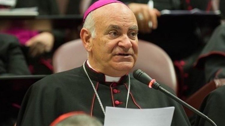 Monsignor Angelo Massafra, arcivescovo di Scutari e presidente dei vescovi d'Albania