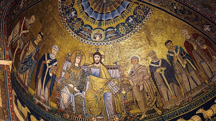 L'abside con i mosaici © Janusz Rosikon/Rosikon Press/ Le Chiese Stazionali di Roma