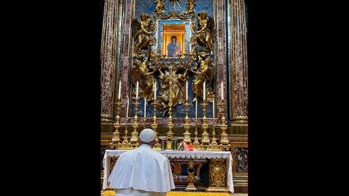 Papst betet vor Irak-Reise in Santa Maria Maggiore