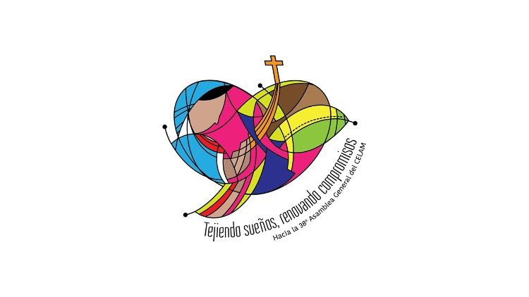 Logo de la 38 Asamble General del Celam, que fue presentado hoy