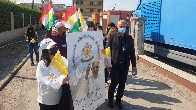 Viaggio di cristiani dal Kurdistan a Erbil