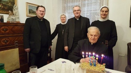 Kardinál Jozef Tomko sa poďakoval gratulantom: Ste moja rodina