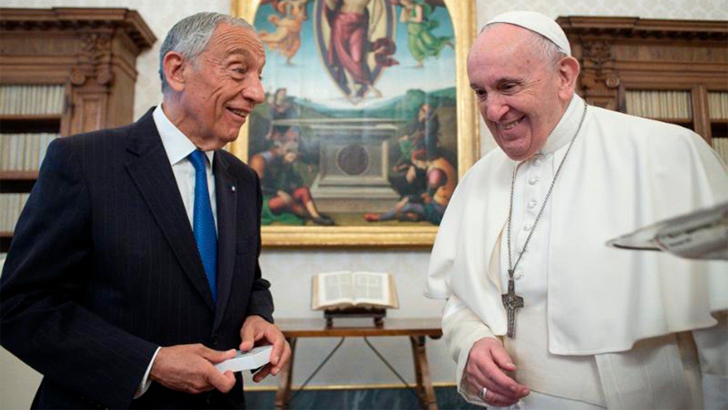 Pope Francis meets with Portugal’s president Vatican News