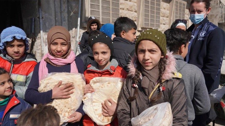 Crianças sírias de Aleppo