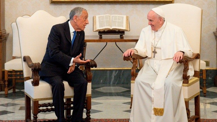 Popiežius ir Portugalijos prezidentas