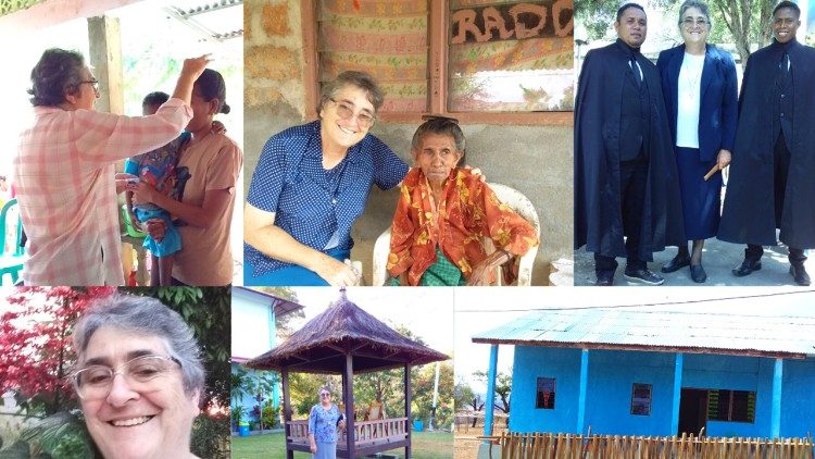 Irmã Zenilda missionária franciscana em Timor Leste