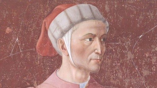 El rostro redescubierto de Dante pintado por Andrea del Castagno