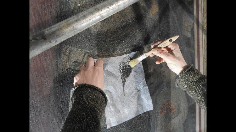 Il restauro degli affreschi di Biagio Biagetti  nella Cappella dei Caduti nel Duomo di Parma 