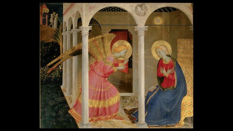 Beato Angelico, L’Annunciazione, 1430-1432, Museo del Prado, Madrid
