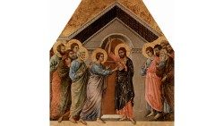 20210411_vangelo-di-domenica_Wikimedia-Commons_Duccio_1308-1311_san-Tommaso-apostolo-Crist.jpg