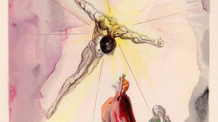 Рисунка на Савадор Дали за Дантевата "Божествена комедия"