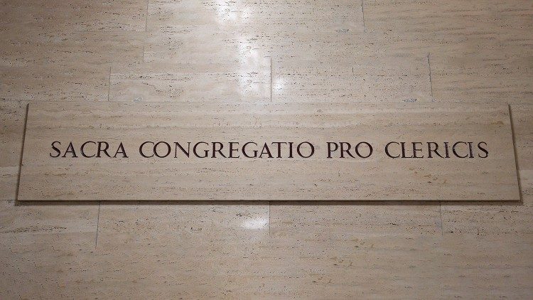 Congregation for the Clergy - The marble plaque at the entrance of the Congregation