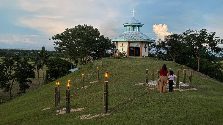 La Cappella Vivente realizzata da Living Laudato Si’ Philippines nella diocesi di Romblon