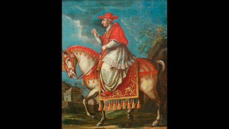 Equestrian portrait of Pope Benedict XIII