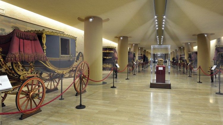 Der Kutschenpavillon der Vatikanischen Museen