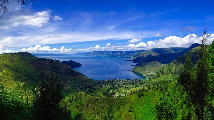 삼림벌채로 위협받고 있는 인도네시아 토바 호수의 생태 환경