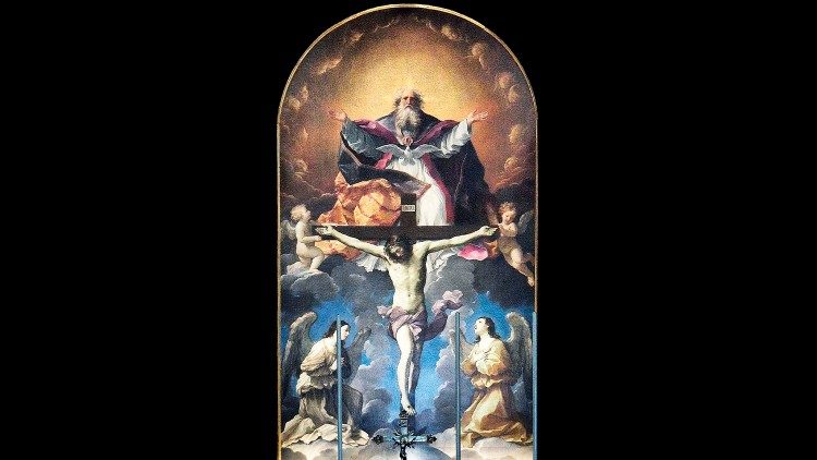 Guido Reni, La Trinità, 1625-1626, olio su tela, Chiesa della Trinità dei Pellegrini, Roma.
