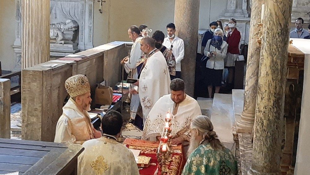 2021.05.27 Messa San Clemente Delegazione Bulgara