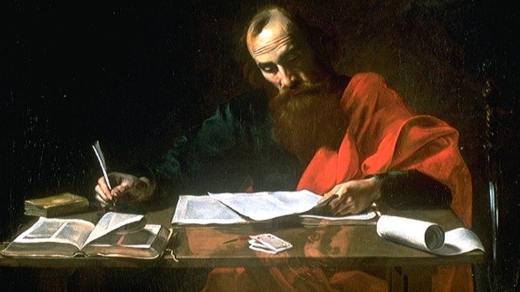 святий Павло пише листи