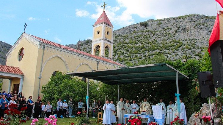 2021.06.01 Diocesi di Sapa Albania Santuario a Deje