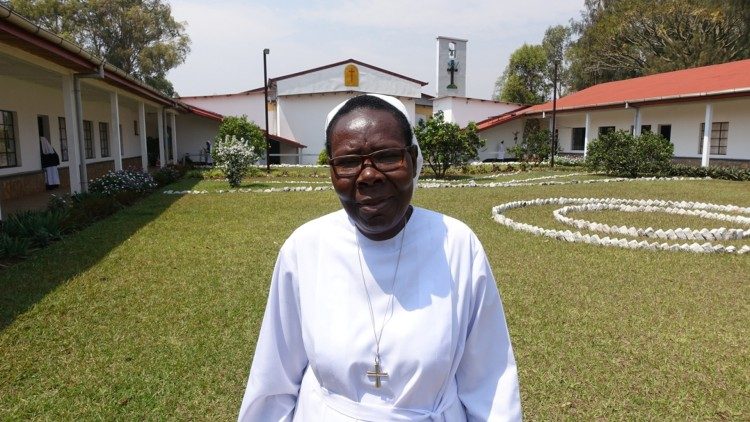 Ordensfrau im Bukavu, Ostkongo