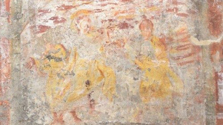 У рымскіх катакомбах знайшлі самую старажытную выяву Унебаўшэсця