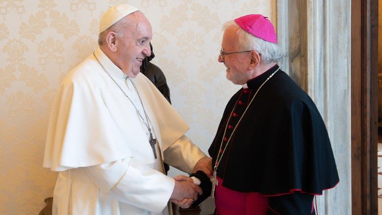 Popiežius ir  Aldo Giordano