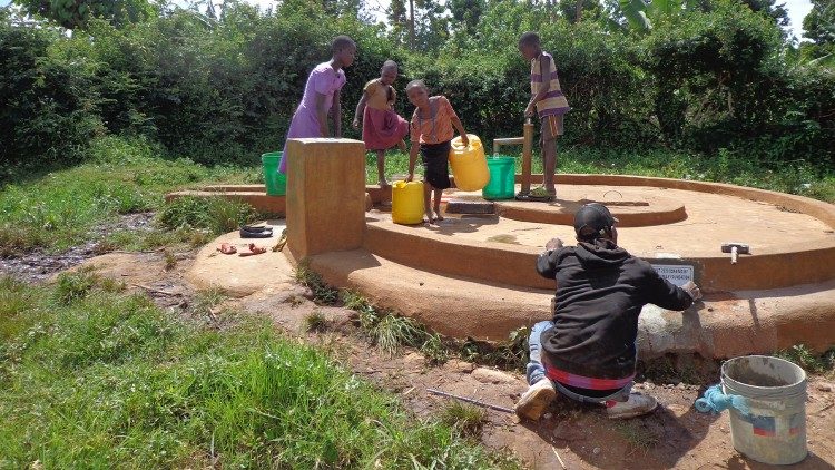 A new water well, another lifeline for the local people