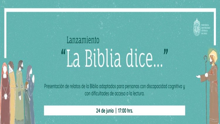 “La Biblia dice…” es una colección de relatos de la Biblia adaptados a niños y personas con discapacidades.