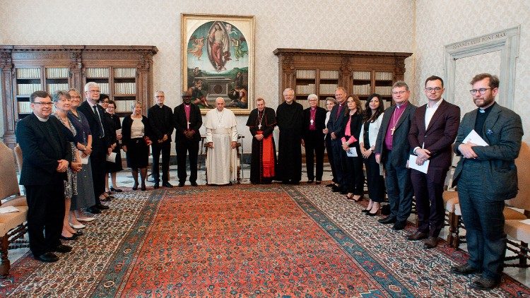 Popiežius su Pasaulio liuteronų federacijos atstovais