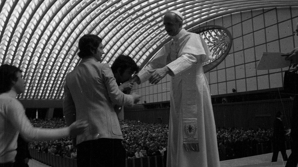 Generálna audiencia pápeža Pavla VI. pri otvorení novej auly, 30. júna 1971