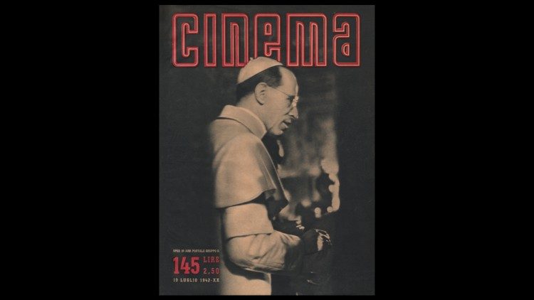 "Cinema" copertina, fascicolo 145, a. VII, vol. II, 10 luglio 1942 (concessione CSC, Biblioteca "Luigi Chiarini").